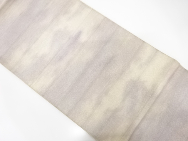 JAPANESE KIMONO / ANTIQUE FUKURO OBI / SILK / TSUZURE / WOVEN MIST